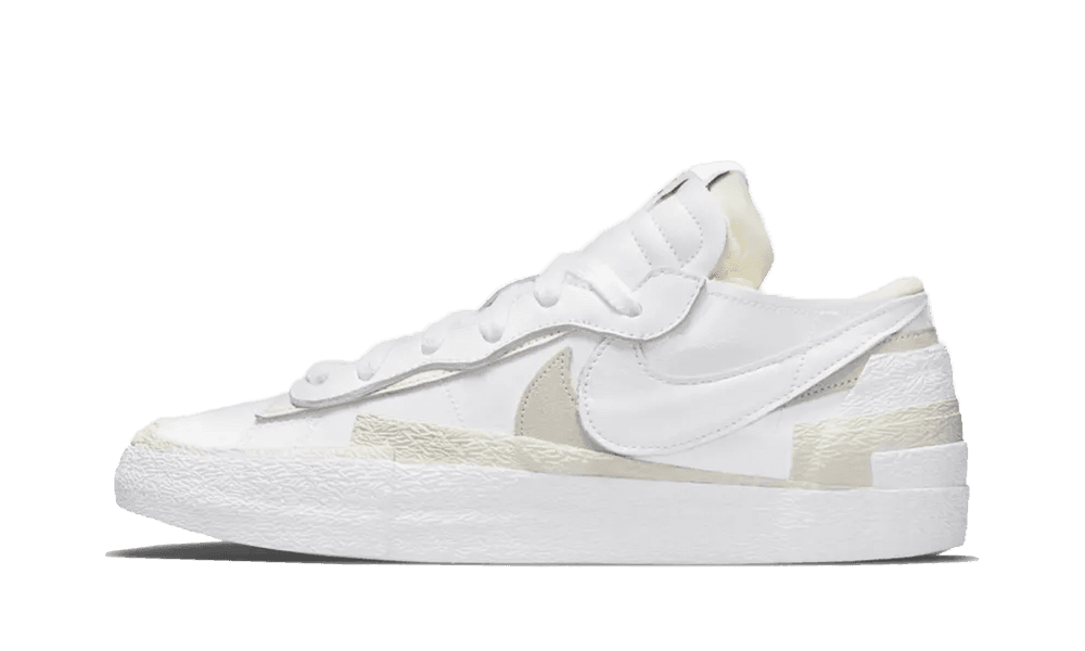Nike Blazer Low Sacai White Patent Leather - DM6443-100