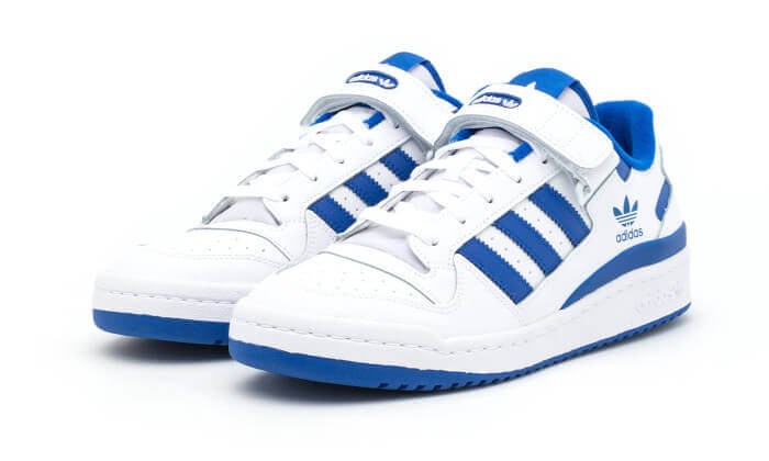 adidas Forum Low Men's Sizes Royal Blue Core White Shoes Strap FY7756 $100  NEW 