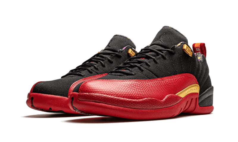Nike Air Jordan 12 Retro Low SE Super Bowl-Black/Gold/Red Men US Size 9.5  2021