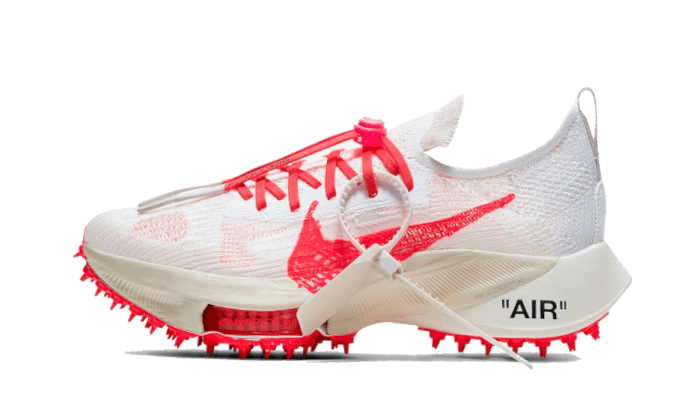 Nike Air Zoom Tempo NEXT% Off-White White Solar Red - CV0697-100