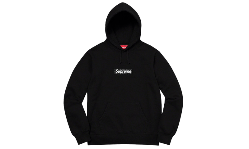 Supreme Bandana Box Logo Hooded Sweatshirt Black - TBD – Izicop