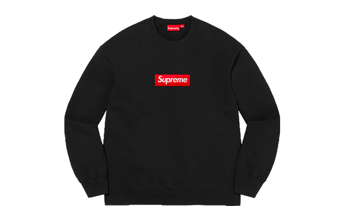 Supreme Burberry Box Logo Hooded Sweatshirt Black – Izicop