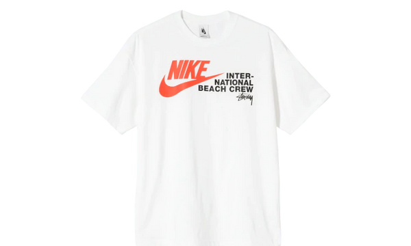 Nike Stussy International Beach Crew T-Shirt White - DD3070-121